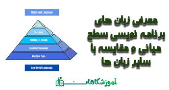 معرفی زبان های برنامه نویسی سطح میانی و مقایسه با سایر زبان ها